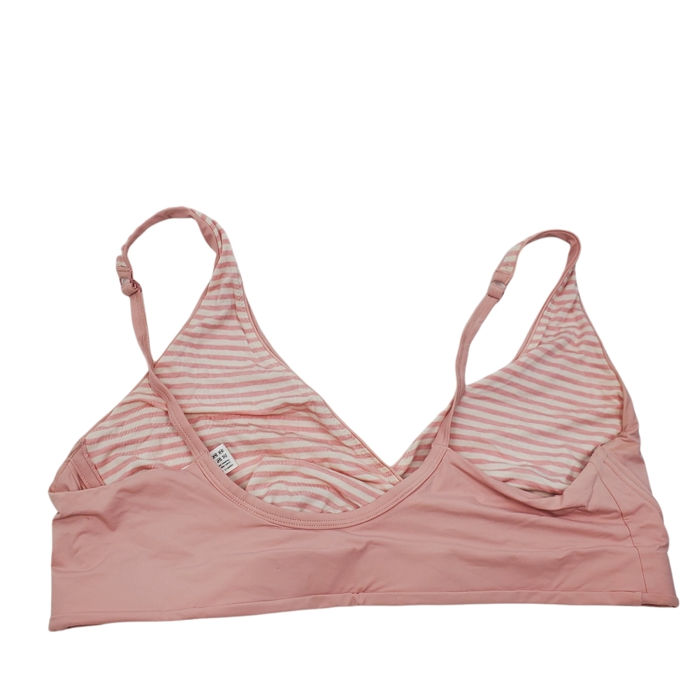 Bravado Ballet Nursing Bra Adjustable Straps Maternity Bralette Striped - Picture 8 of 8